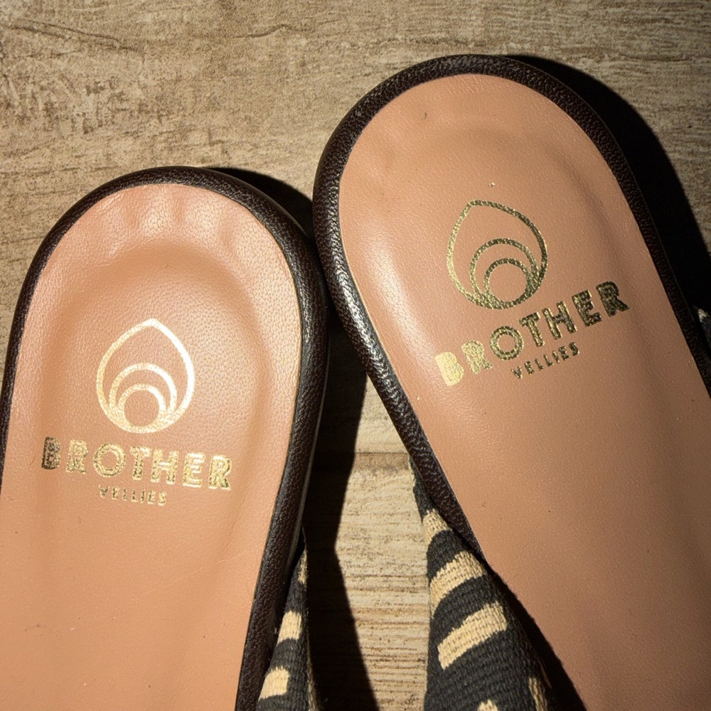 Brother Vellies Togo Knotted Slide Shoes - Picture 7 of 8